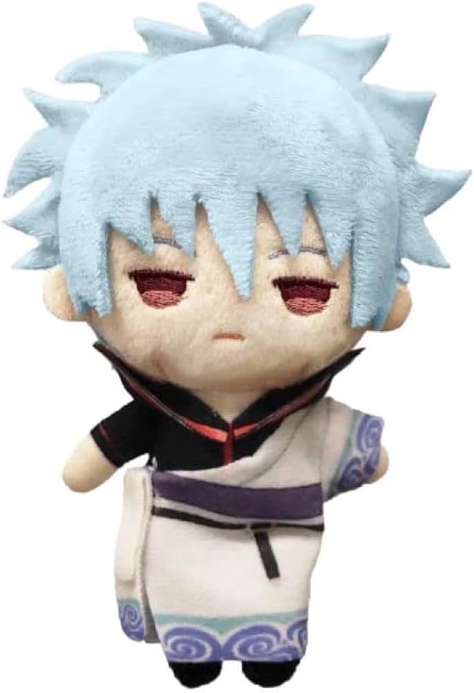 Amazon.co.jp: 銀魂 坂田銀時 ぷちふわ ぬいぐるみ : おもちゃ