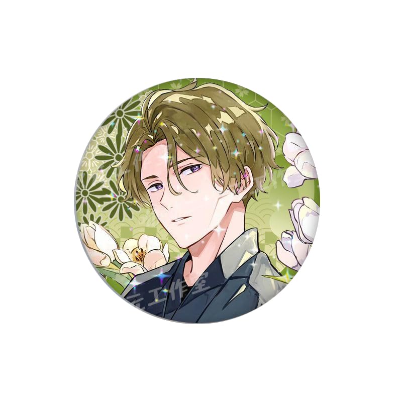 Amazon.co.jp: ツルネ 風舞高校弓道部 缶バッジ ブローチ バッジ 5個