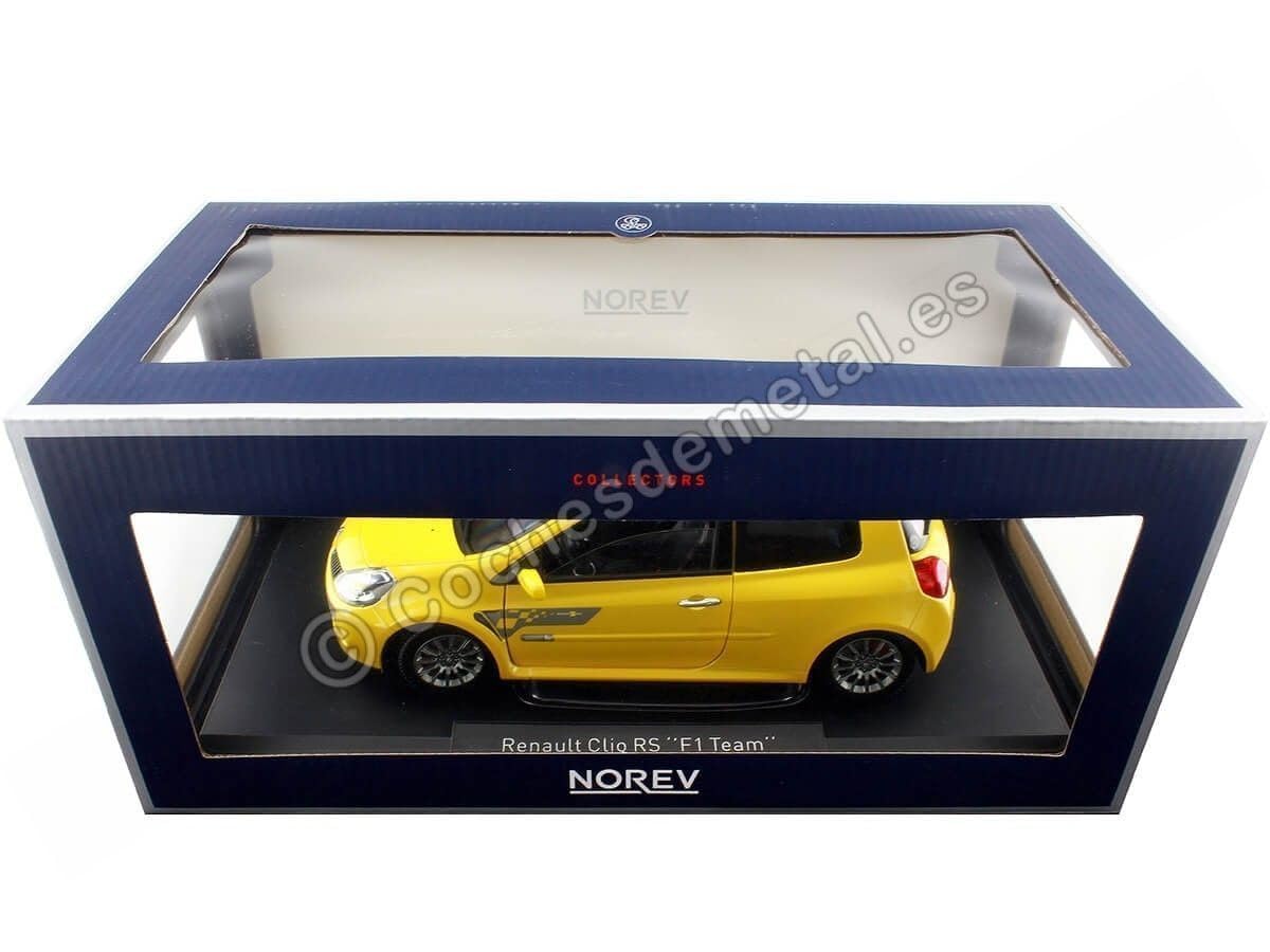 Norev NV185236 1:18 Renault Clio RS F1 Team 2007-Sirius Yellow