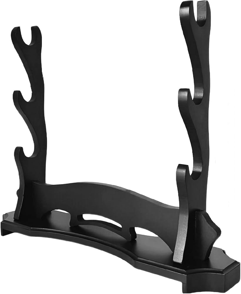 Amazon.co.jp: ZERONOWA 刀掛け 刀置き 刀掛け台 日本刀 模造刀 横置き