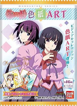 Amazon.co.jp: ＜物語＞シリーズ 色紙ART ［mg02.八九寺真宵＆忍野忍