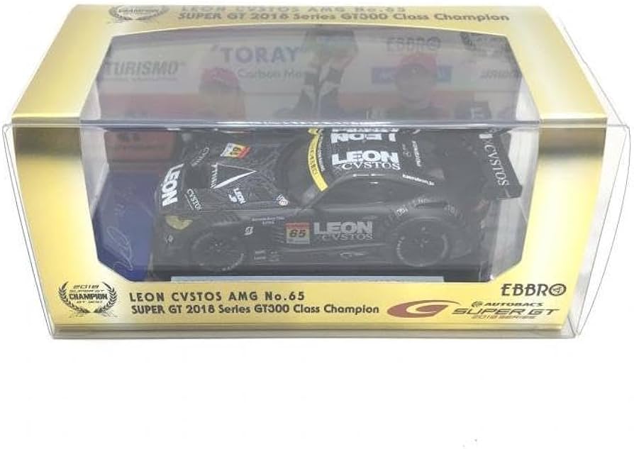 Amazon.co.jp: [Mini Car] 1/43 Ebro LEON CVSTOS AMG SUPER GT GT300