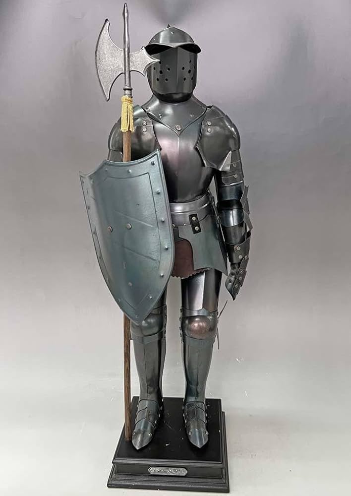 Amazon.co.jp: イタリア製プレートアーマーオブジェ 西洋甲冑 H55cm 1