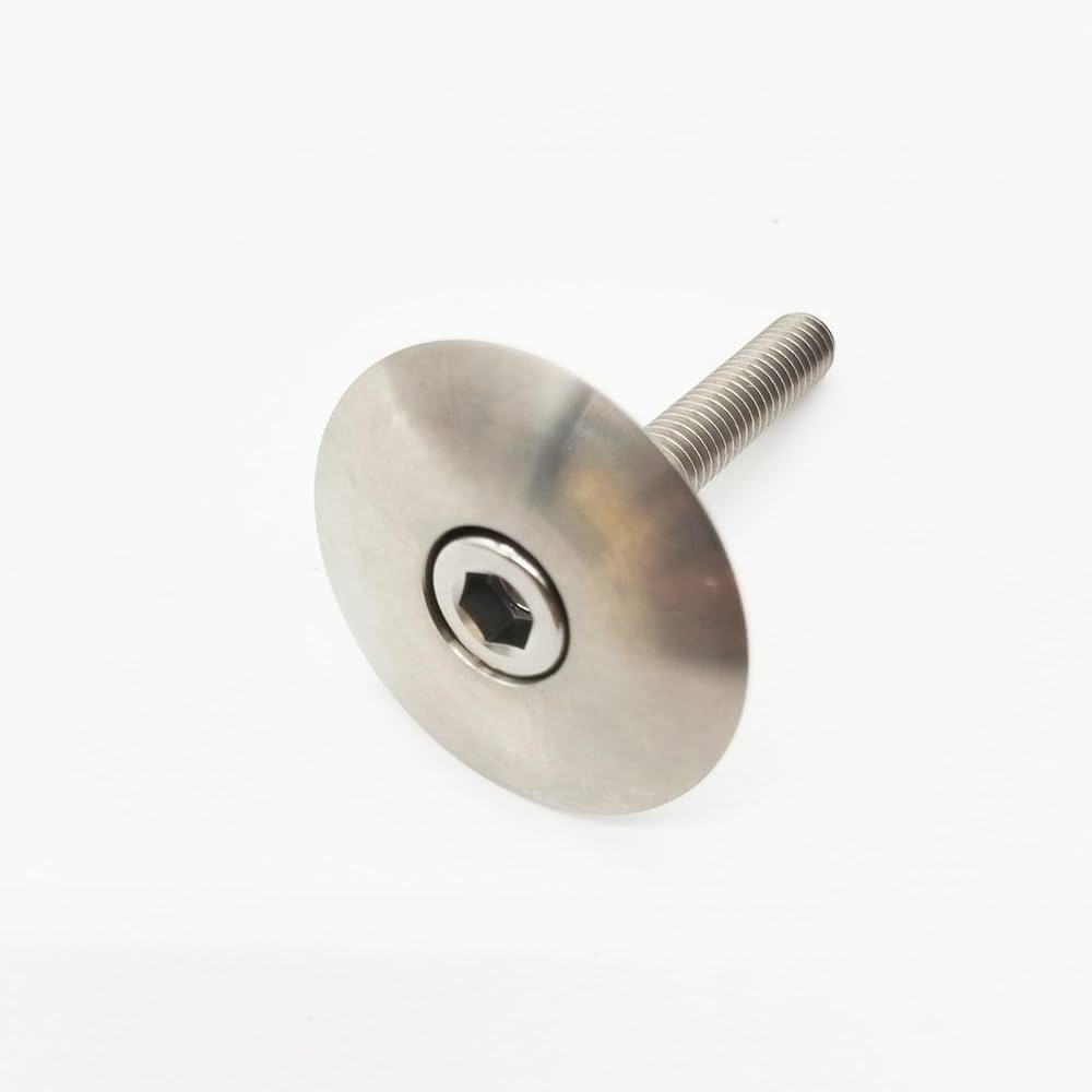 Amazon | COZENTA 自転車 ステム トップ ステムキャップ ボルト チタン