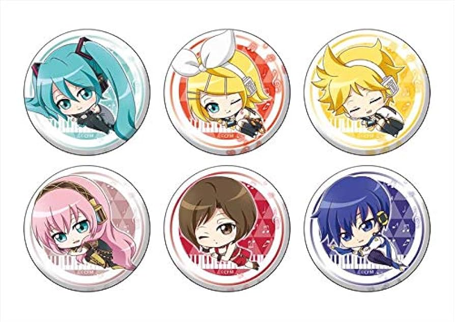 Amazon.co.jp: 初音ミク トレーディング缶バッジ BOX商品 1BOX=6個入り