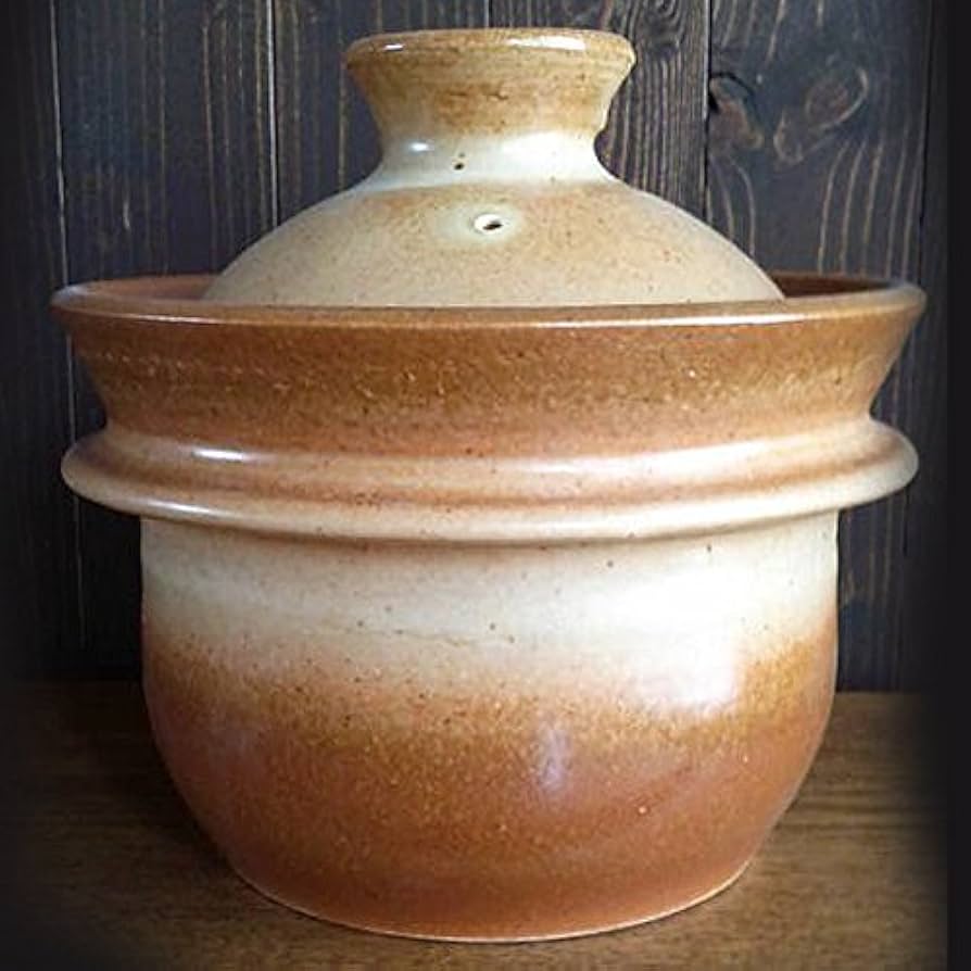Amazon.co.jp: 山の工房村 半睡窯謹製炊飯釜 羽釜2合釜（白米1合、2