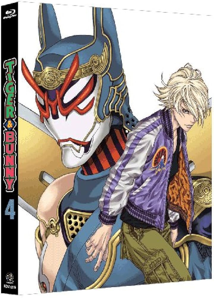 Amazon.co.jp: TIGER&BUNNY(タイガー&バニー) 4 (初回限定版) [Blu-ray