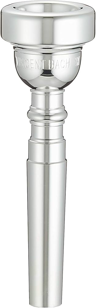 Amazon | バック トランペット マウスピース 1X 銀メッキ仕上げ