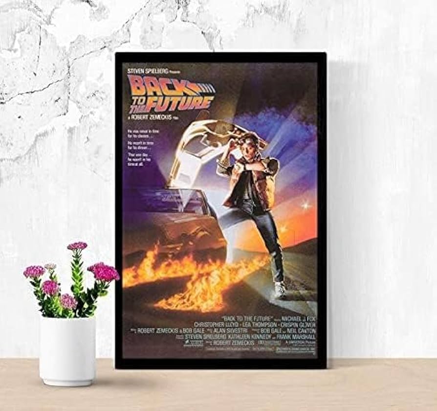 Amazon.co.jp: 映画ポスター バックトゥザフューチャー Back to the