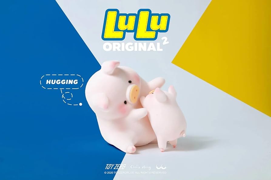 Amazon.co.jp: 子豚lulu Toyzeroplus x Cici's Story Lulu the Piggy
