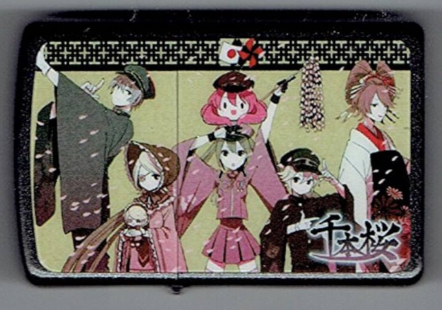 初音ミク 千本桜 オイルライター ジッポ風 セット K 【公式通販】