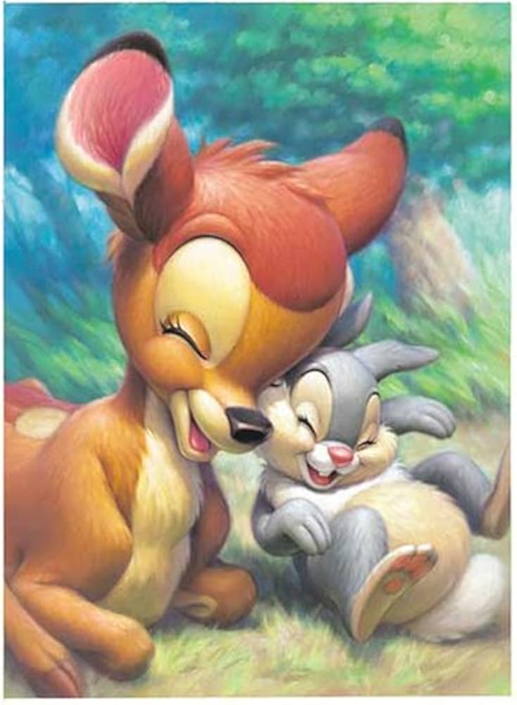 Amazon.co.jp: 500ピース バンビ&とんすけ D-500-302 : おもちゃ