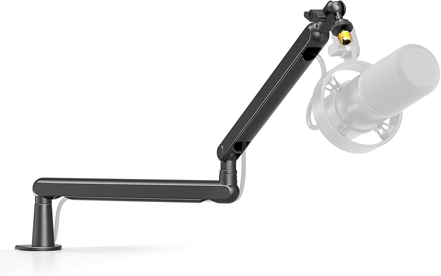 Amazon.co.jp: FIFINE ブームアーム マイクスタンド マイクアーム