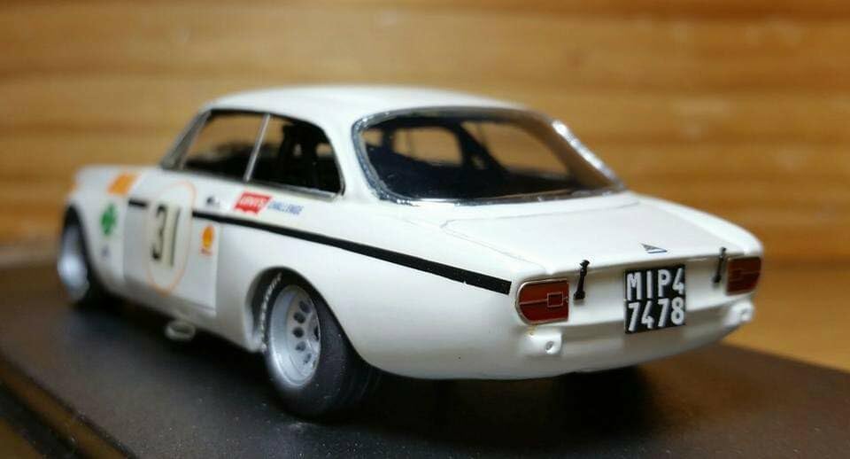 Amazon | Alfa Romeo GTA 1300 Junior Corsa スカラモデル 1/43 限定