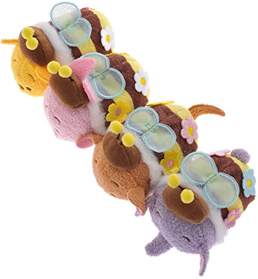 Amazon.co.jp: ツムツム ぬいぐるみ プー&フレンズ ミニツム&フラワー