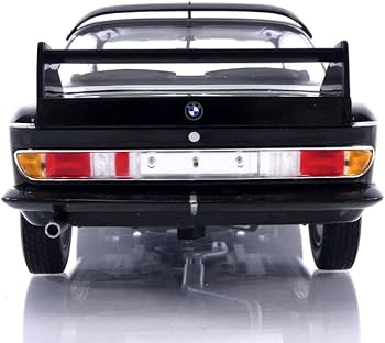 Amazon.com: Minichamps 1973 3.0 CSL Black with Red and Blue