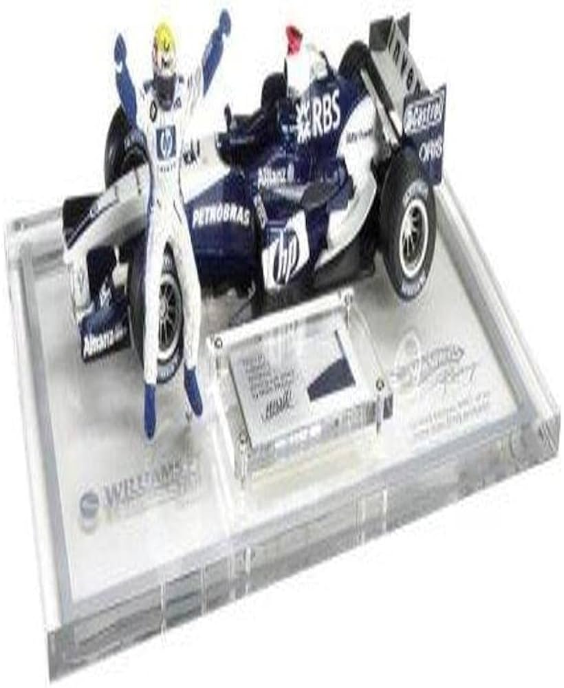 Amazon.com: Hot Wheels 1:18 F1 Racing Williams M. Webber Drivers