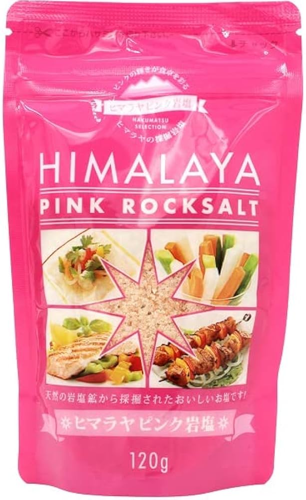 Amazon.co.jp: ヒマラヤピンク岩塩 120g : 食品・飲料・お酒