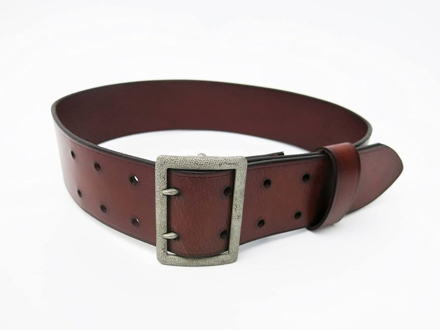 Amazon | WW2 ナチスドイツ軍 前期型 将校用ベルト 茶色 牛革製 精密