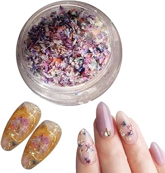 Amazon.co.jp: ドライフラワー ネイルパーツ 押し花 レジン用 花