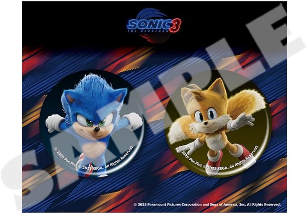 Amazon.co.jp: 『ソニック × シャドウ TOKYO MISSION』缶バッジ2個