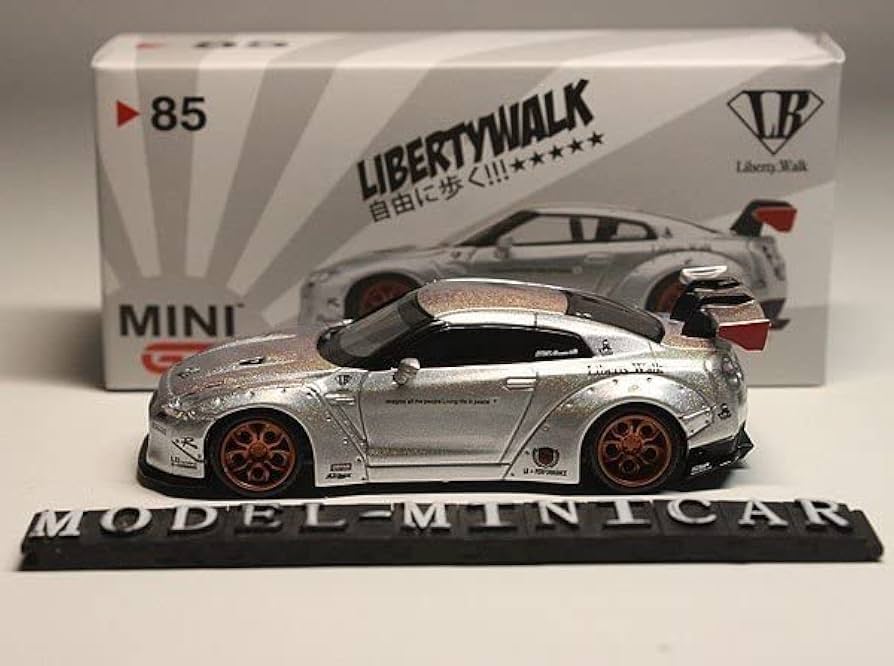Amazon | △超希少！Silver Shine！MINIGT 1/64 日産 NISSAN GT-R R35