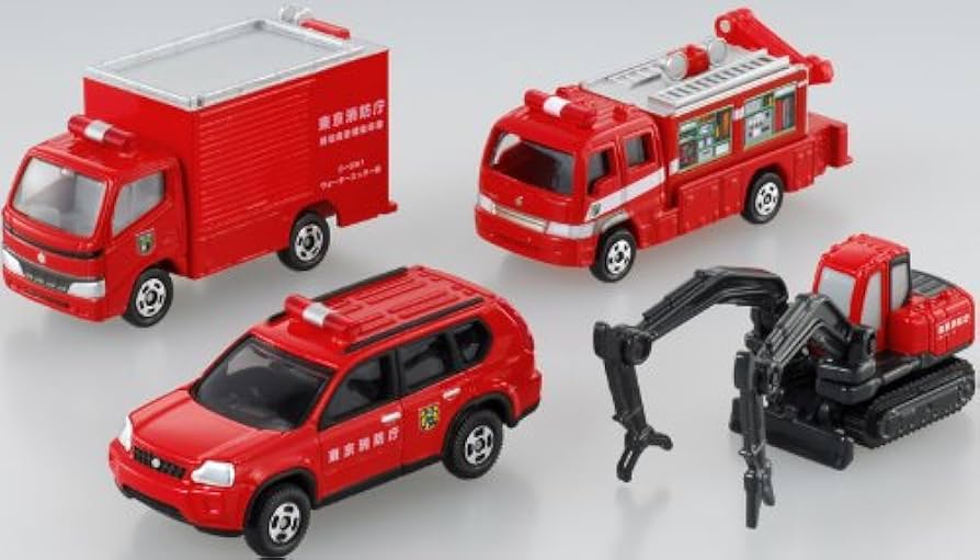 Amazon | トミカ ギフト 東京消防庁レスキューセット | ミニカー・ダイ