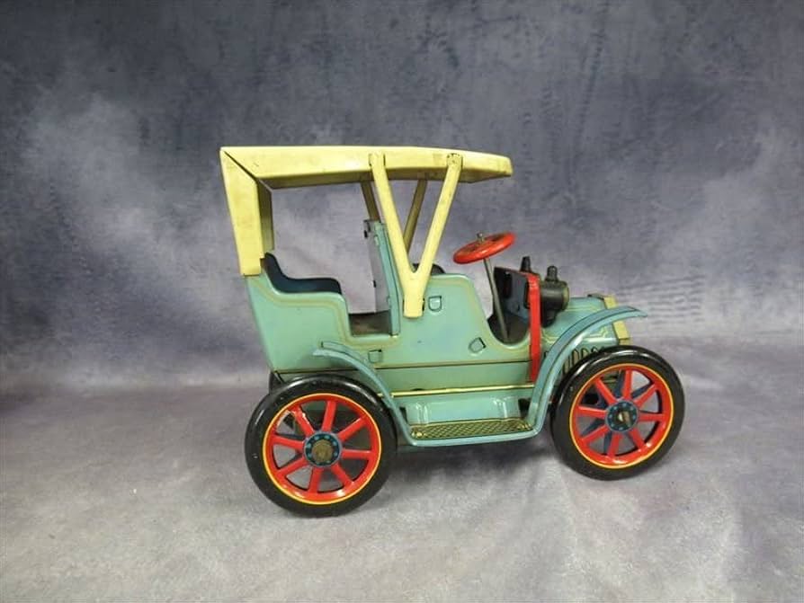 昭和レトロ】ブリキの車 13cm（2台） 昭和レトロ】ブリキの車 13cm（2