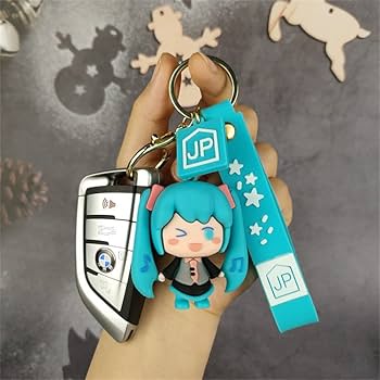 Amazon.co.jp: 初音ミクキーホルダー、キャラクターかわいいぬいぐるみ