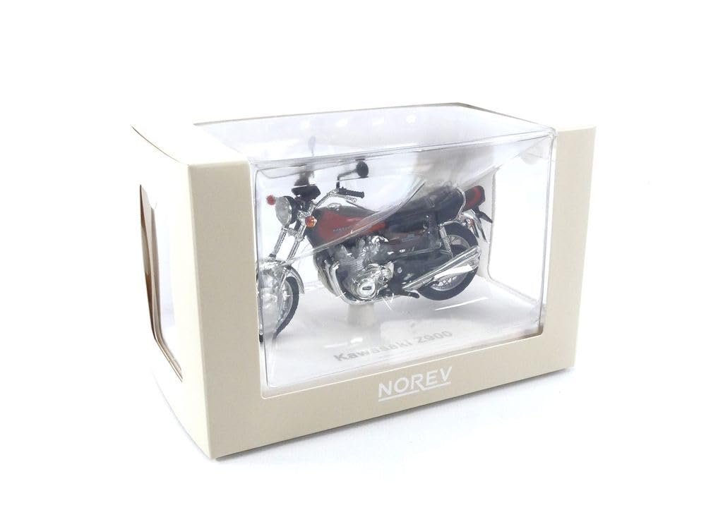 Amazon | NOREV カワサキ Z900 73 ブラウン/オレンジ 1/18 182031