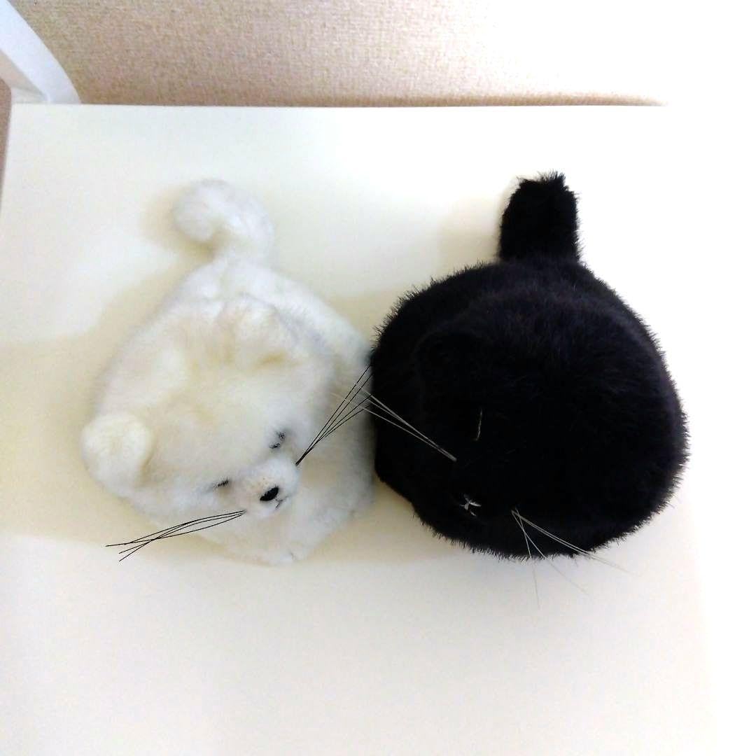 Amazon.co.jp: レトロ ぬいぐるみ 猫 シルビア&シルベスター 16cm