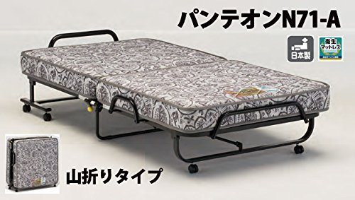 Amazon｜フランスベット 折り畳みベッドパンテオンN-71A/N-71B 簡易