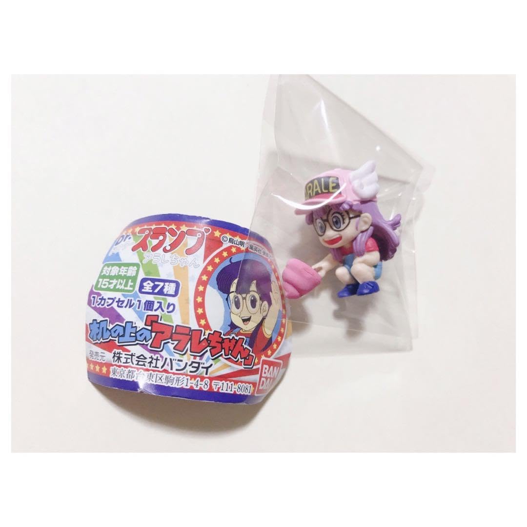 Amazon.co.jp: ガチャ Drスランプ アラレちゃん 机の上のアラレちゃん