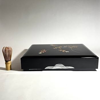 Amazon.co.jp: 浄法寺漆器 春彩作 金彩文箱 萩の図 岩手県 : おもちゃ