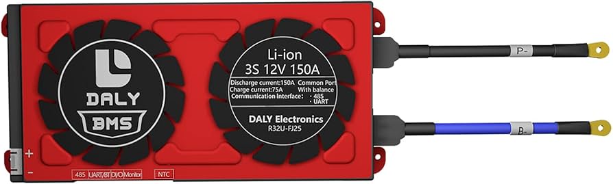 Amazon.com: DALY Smart BMS Li-ion 3S 12V 150A with Programmable