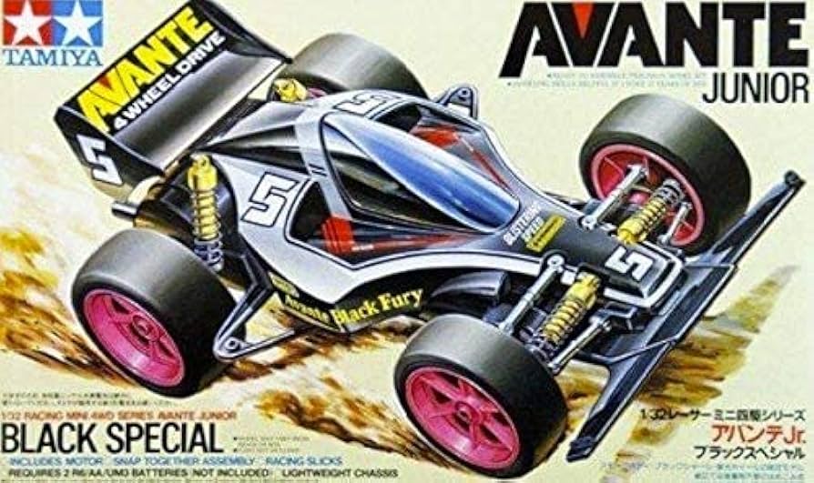 Tamiya 95501 Avante Junior Black Special : Amazon.ca: Toys & Games
