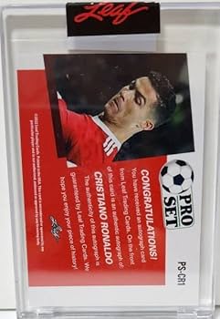 Amazon.co.jp: サッカークリスティアーノ・ロナウド 22 Leaf Pro Set 9