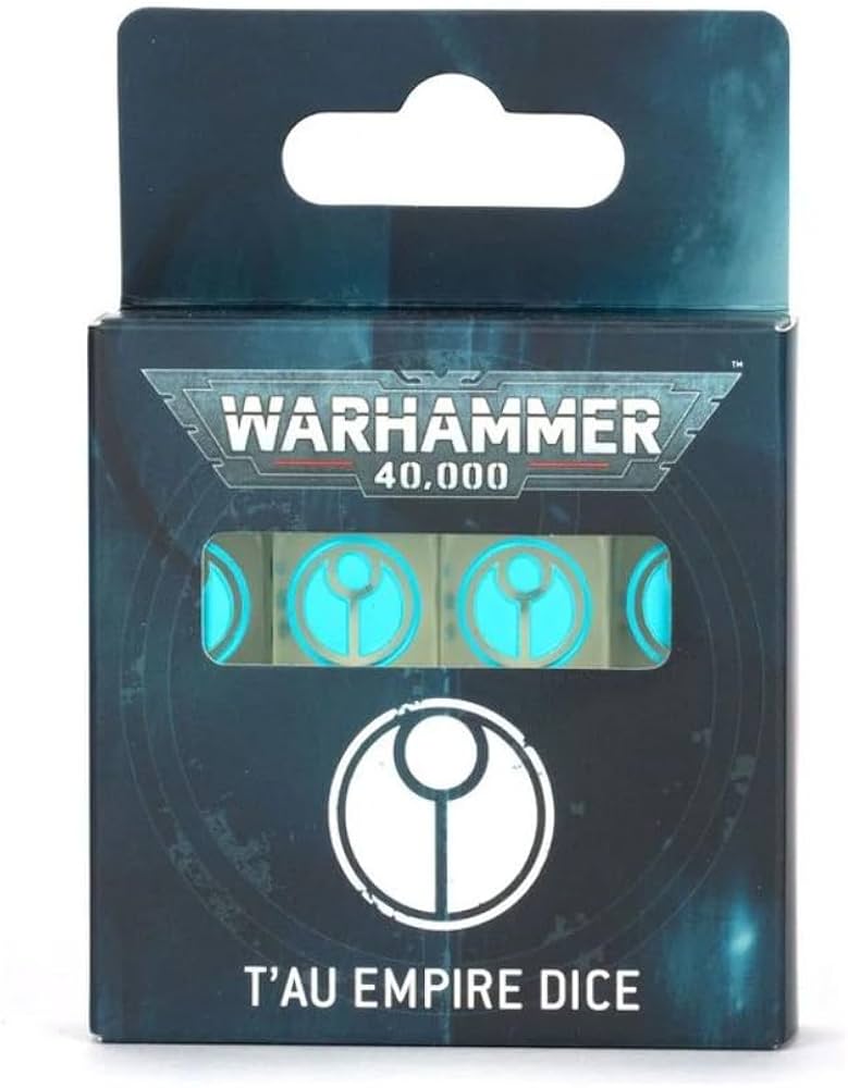 Games Workshop - Warhammer 40,000 - T'au Empire Dice (2024 Edition