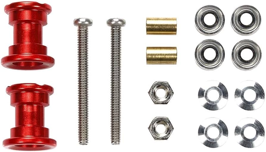 Amazon | タミヤ ミニ四駆特別企画商品 軽量2段アルミローラーセット 9