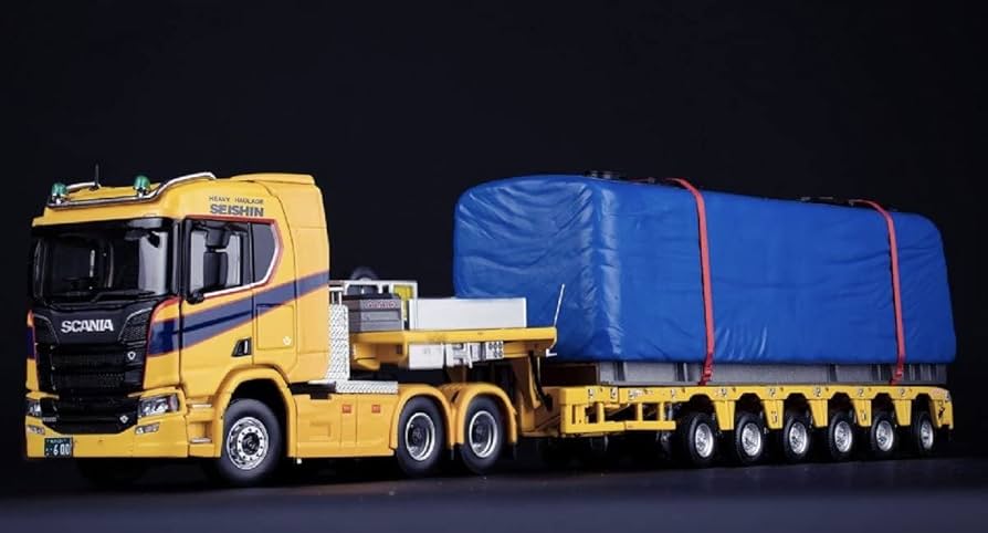 Amazon.co.jp: IMC 1/50 Scania R Serie 6x4 Nooteboom low loader 世