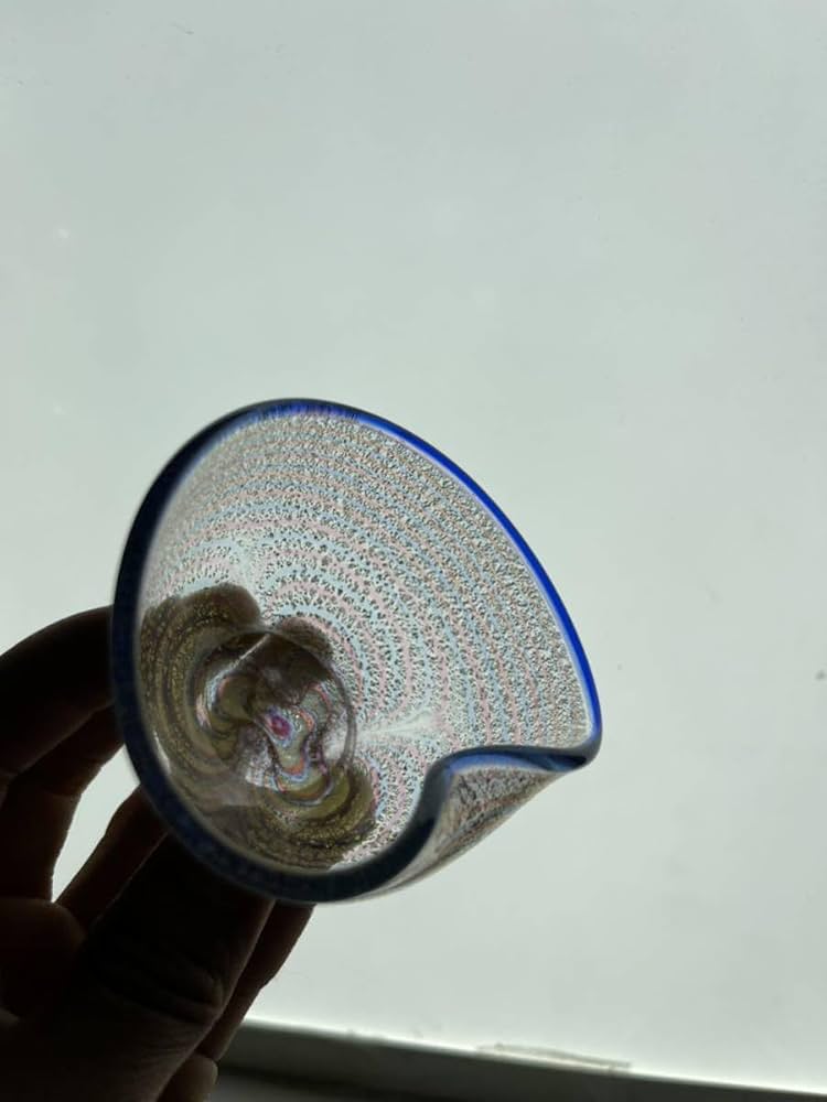 Amazon.co.jp: 31 ガラス作家 石井康治 手吹硝子 『 ぐい呑 』 共箱