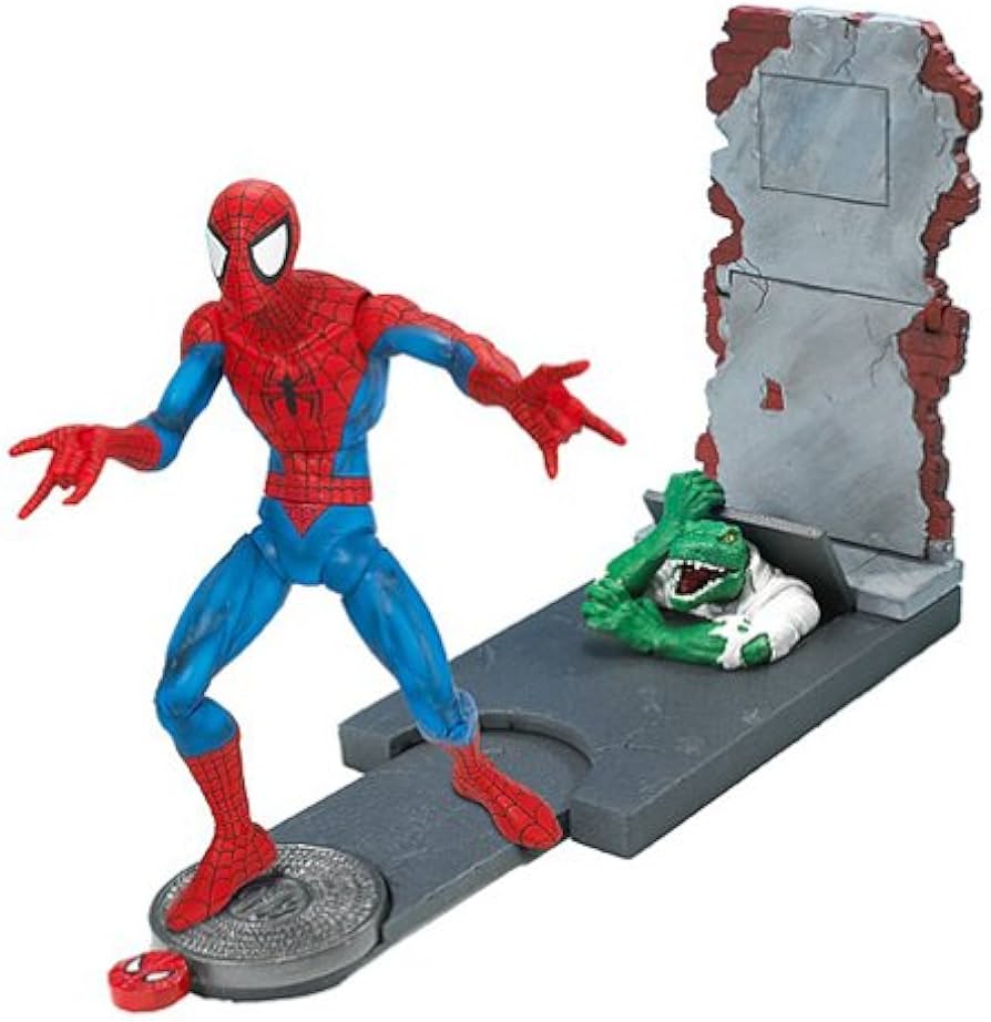 Toybiz Shoot'n'Trap Spiderman, Figures - Amazon Canada