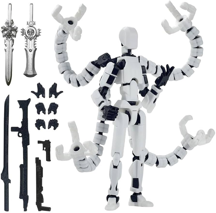 Amazon | SGYYSG T13 (組み立て完了) アクションフィギュア T 13 3D