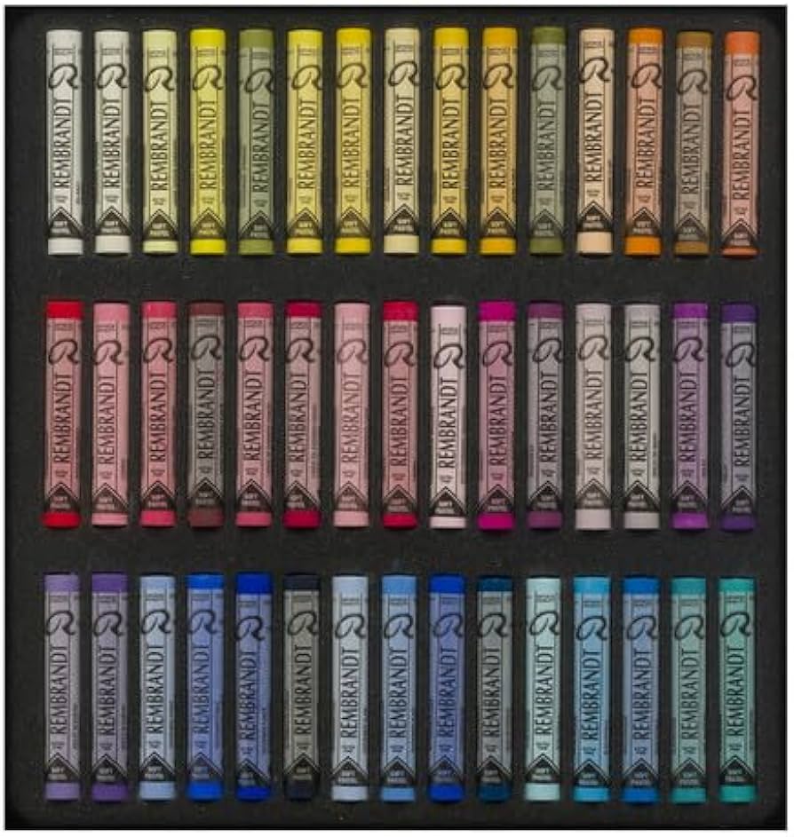 Amazon | ターレンス レンブラント ソフトパステル 90色セット 風景画