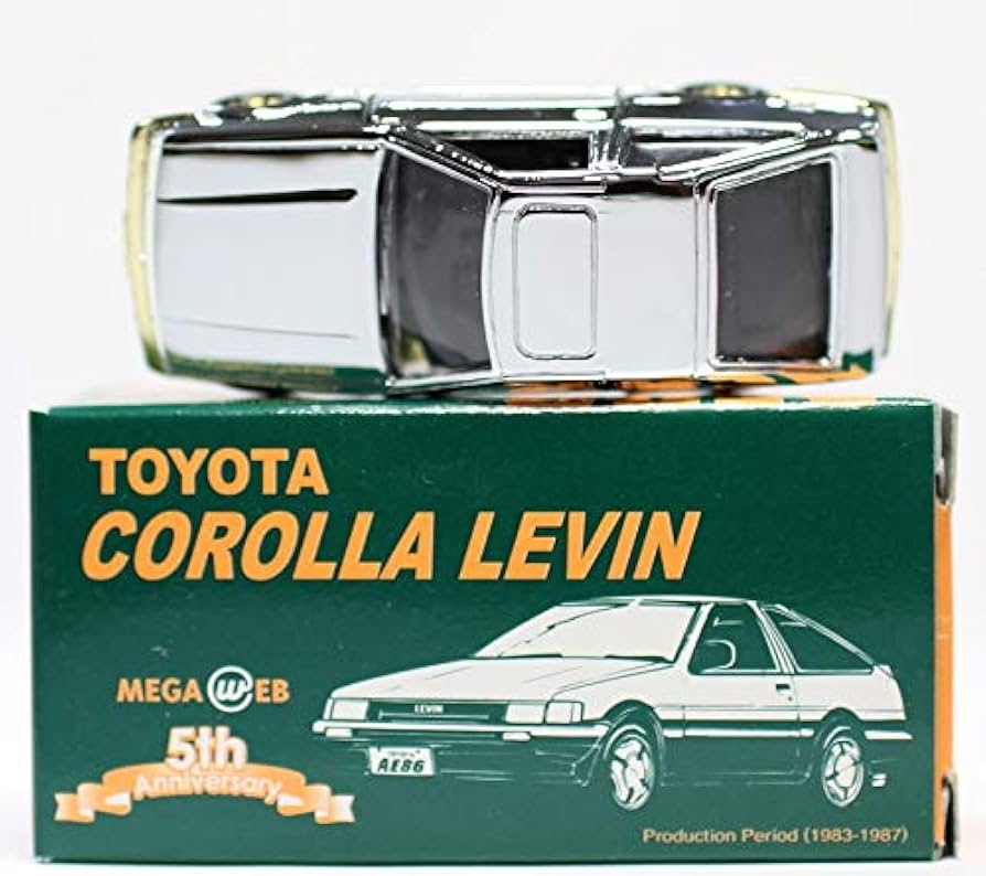 Amazon | トミカ トヨタ カローラ レビン AE86 メッキ GREASE MEGAWEB