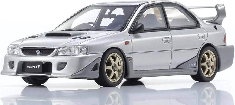 Amazon.com: Kyosho Original 1/43 Subaru Impreza S201 Silver