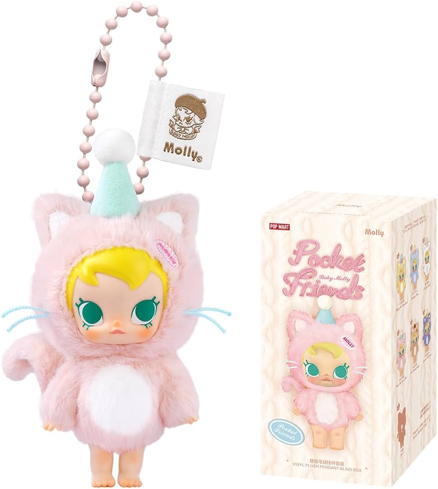 Amazon.co.jp: POP MART Baby Molly Pocket Friends Series Plush
