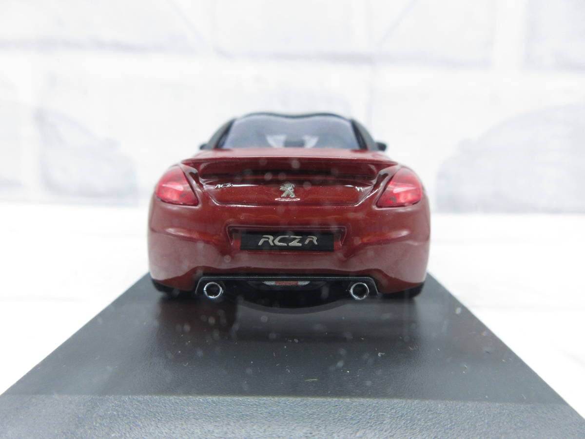 Amazon | ミニカー 1/43 ノレブ プジョー RCZ R 2014 レッド×ブラック