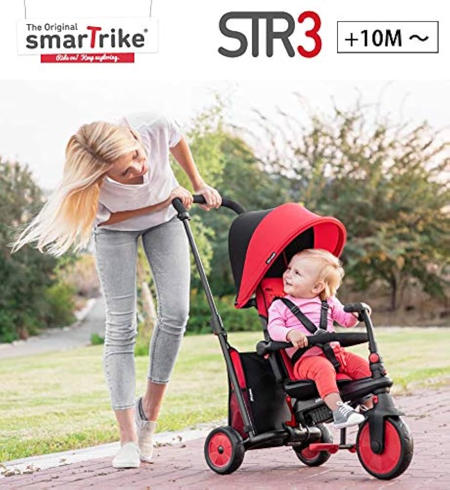 Amazon.co.jp: スマートトライク STR3 三輪車 折りたたみ 1歳から