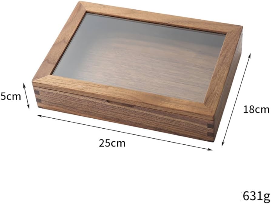 Amazon｜TMOQITO ウォールナット アクセサリーケース ジュエリー